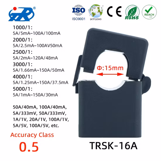 Transformador de corriente Acrel en venta 5A o 1A Salida ODM aceptado Akh-0.66 30I 100/5