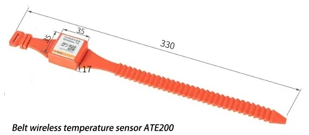 Ate200 Wireless Temperature Sensor for Monitoring Circuit Breaker Connector Temperature