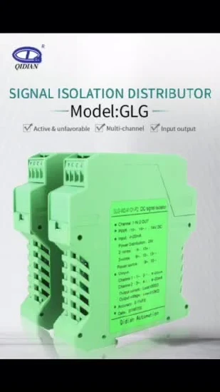 Aislador de alta calidad Convertidor de 0-10V Aislador de señal analógica pasiva Conectar con PLC