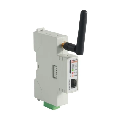 Puerta de enlace inteligente Acrel Awt100 con enlace descendente RS485 Modbus-RTU y enlace ascendente 4G WiFi Lora Ethernet opcional