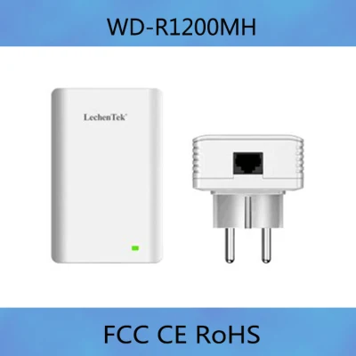 Receptor de video de 1200 Mbps con PLC Powerline para el hogar o la oficina